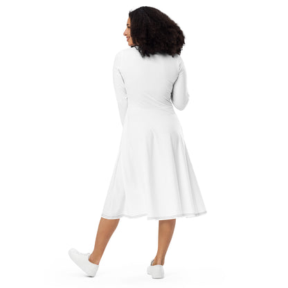 Menkrav Initiate white long sleeve dress