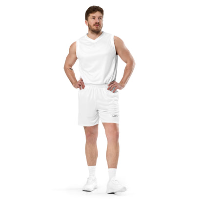 Menkrav Initiate knitted shorts white