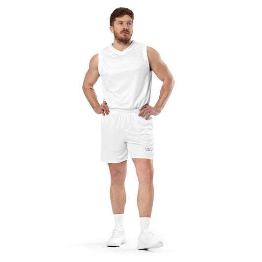 Menkrav Initiate knitted shorts white