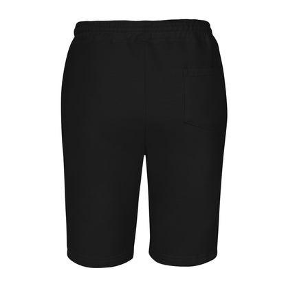Menkrav men's black fleece shorts