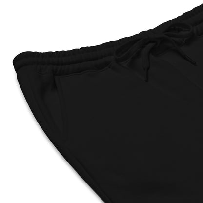 Menkrav men's black fleece shorts