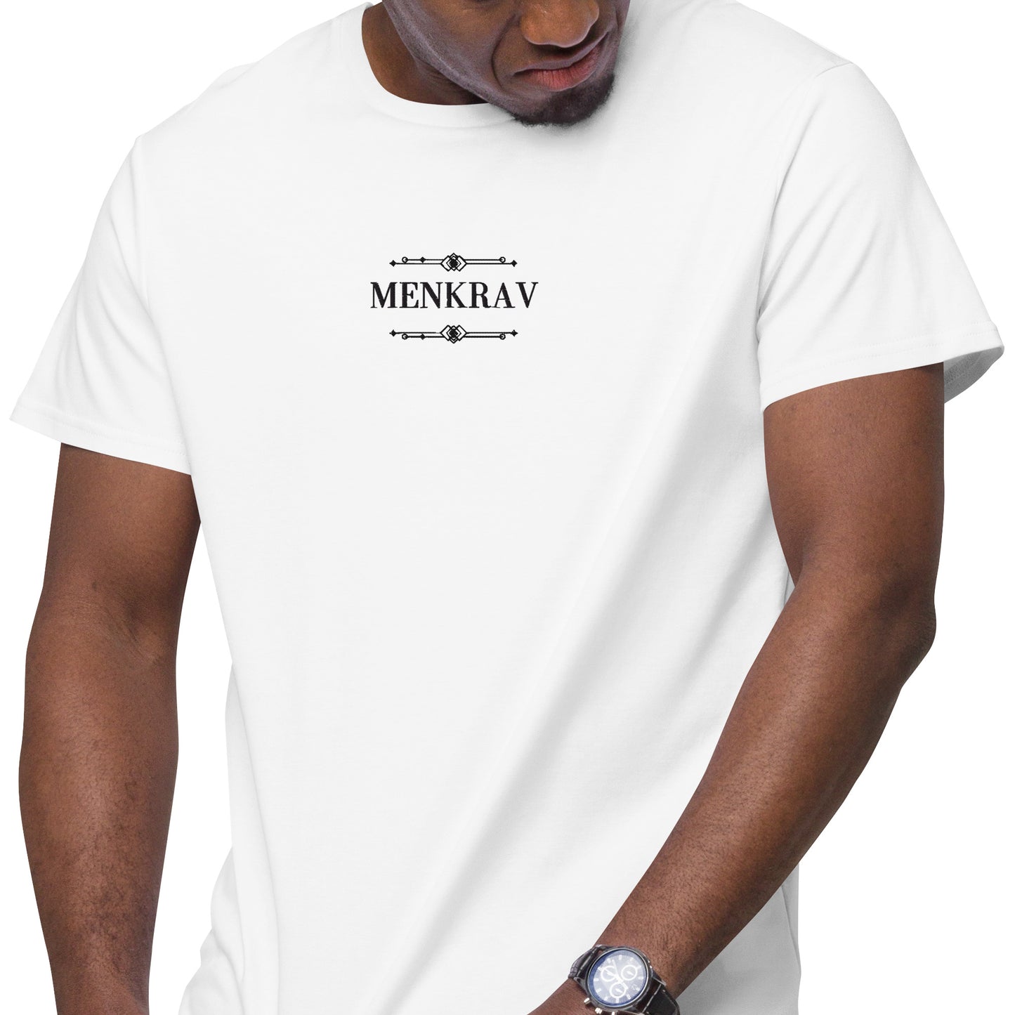 T-shirt Menkrav Initiate blanc